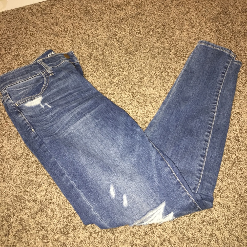 American eagle skinny hi rise jeggings